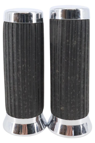 Fahrradgriffe schwarz ribbed - fahrradgriffe,