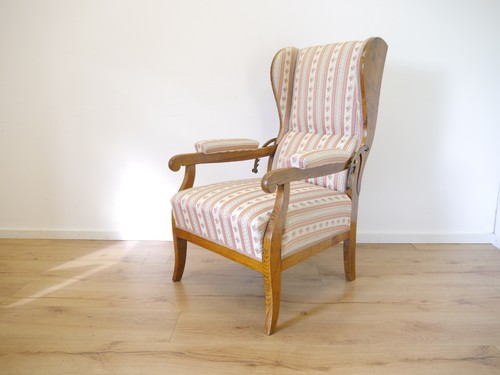Biedermeier sessel ohrensessel - biedermeier,