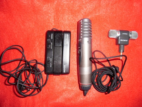 Stereo microfone sony - 3, microfone: