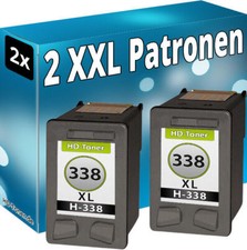 2x TINTE PATRONEN für HP 338