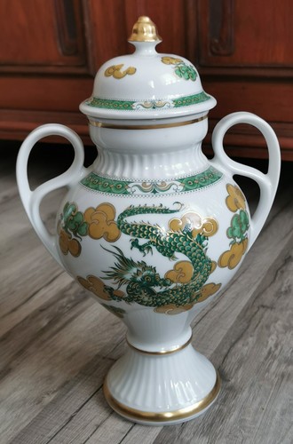Vintage deckelvase - vintage,