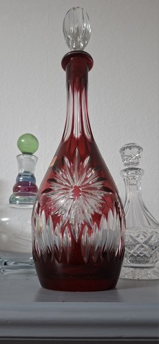 Karaffe 39cm bleikristall - 39cm,