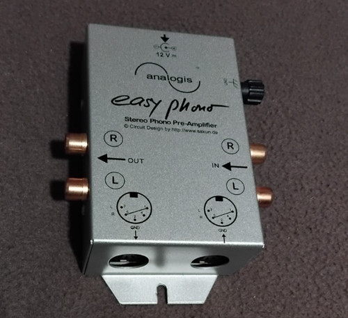 Analogis easy phono stereo pre - analogis,
