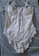 Spitzenbody, Korselett, 85 B, creme, (24)