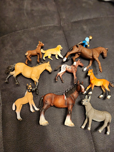 Schleich konvolut farm pferde - schleich,