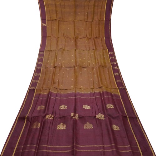Vintage braune sarees 100 - sarees, 100%