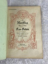 Antikes notenbuch flotow - antikes, notenbuch,