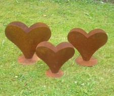 Herz 30 cm aus Metall in