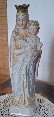 Alte antike heiligenfigur aus - alte,