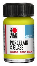Marabu Porcelain & Glass Glossy 15 ml geruchsneutral lichtecht Glasmalfarbe