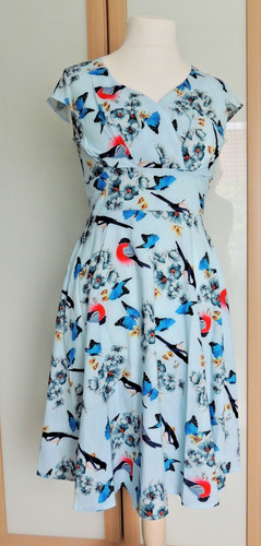 Kleid mit vögel und - vögel,