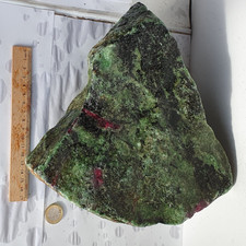 Rubinzosit Rohstein Dekostein Heilstein Basteln Ca.8,7 Kg