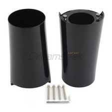 Schwarz Vorne Gabelcover