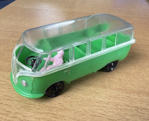 Bus transparent grün - 1:40, transparent/grün