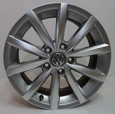 1x Alufelge VW "Novara" Golf 7, Sportsvan 6,5Jx16H2 ET 46 - 5G0601025BQ (#4)