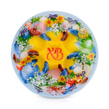 Eierplatte Eierteller Osternplatte 6 Eier Glas Osterteller Ostereier Пасха