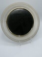 Wandspiegel Midcentury Ø 31,5cm  Streckmetall Spiegel 50s Design Mategot Stil