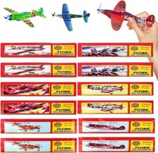12 Stück Styropor Flugzeuge