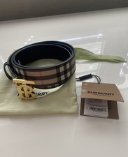 Burberry Gürtel "TB Monogram Belt Archive Beige" Gr. L