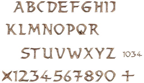 Grabschrift bronze alu - 🪦,