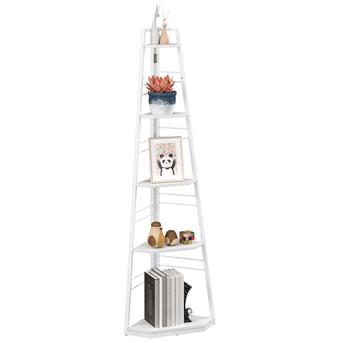 Homcom stufiges eckregal - homcom,