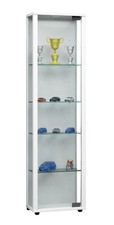 VCM - Holz Glas Stand Vitrine