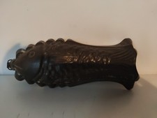 Alte Metall Puddingform Fisch