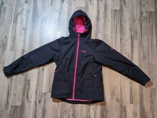 Jack Wolfskin Jacke Damen Outdoor Gr. M Texapore Microguard Schwarz Pink Top !
