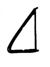 VW T3 Dichtung Dreiecksfenster