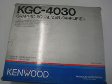 Kenwood KGC-4030, Graphic Equalizer/Amplifier