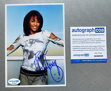 WHITNEY HOUSTON (†2012) In-person signed Foto 12,5x17,5 Autogramm COA ACOA