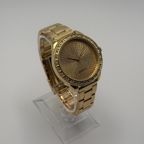 Damen armbanduhr goldfarbig - damen,
