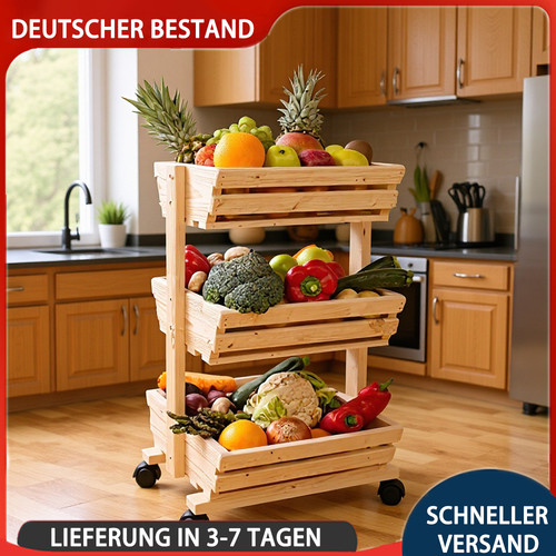 Stöckiger küchenwagen aus - 3-stöckiger,