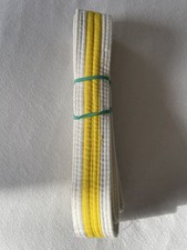 Gürtel weiß / gelb, Judo