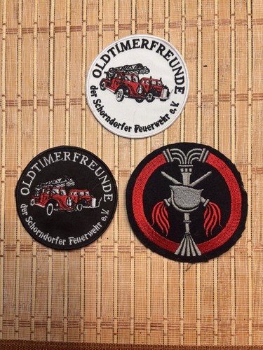 Feuerwehr aufnäher konvolut - feuerwehr,