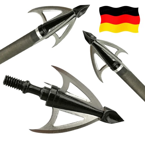 12pcs pfeilspitzen 3klinge - pfeilspitzen,