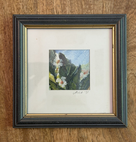 Aquarell blumen original - aquarell,