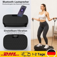 Bluetooth-Lautsprecher Vibrationsplatte Geräuscharm 45dB Vibro Shaper Zugschnur