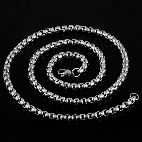 19cm 100cm halskette silber - 19cm,