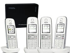 Siemens Gigaset C610H DECT schnurlos Telefon mit Aton CL303 Quattro 4 er SET /4x