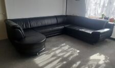 Große Leder Sitzgarnitur +6 Plätze 