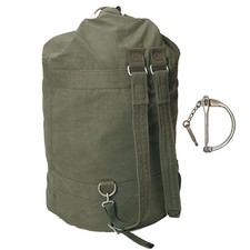 ORIGINAL BW Bundeswehr Seesack mit Verschlussbügel Transportsack Doppelgurt