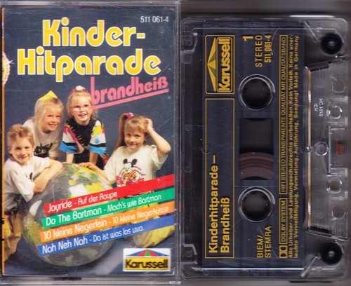 Kinderhitparade brandheiß - mc,