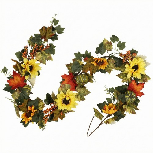 Künstliche herbstgirlande mit - herbstgirlande,