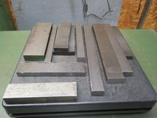 11 Flach-Stahl vers. Ausführungen + vers. Größen massiv Neu7