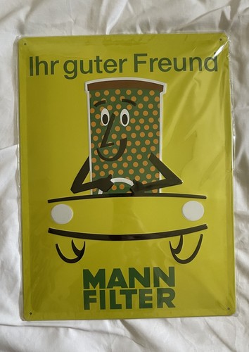 Mann filter metallschild 40x30 - filter,