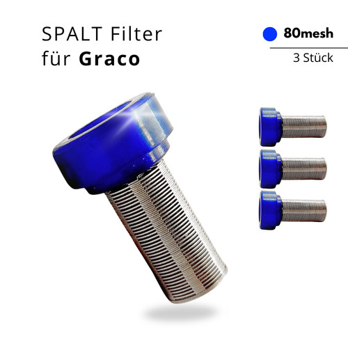 Spalt filter für airless - 3x,