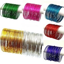 50 Indische Armreifen Set