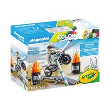 PLAYMOBIL Color Motorrad 71377