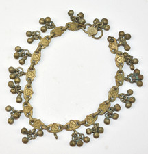 alte Fußkette Indien - Bauchtanz L 25 cm, Silber?